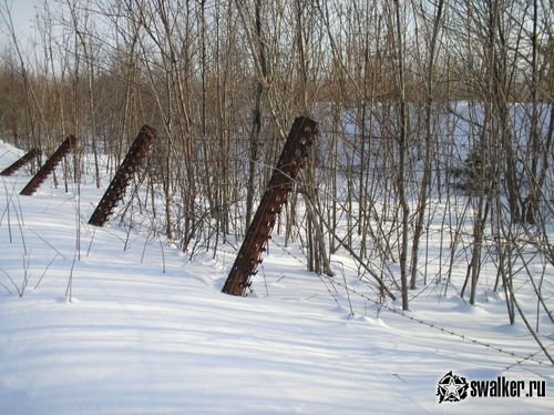 Военный аэродром со складом боеприпасов, Сахалин