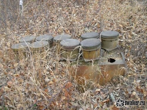 Военный аэродром со складом боеприпасов, Сахалин
