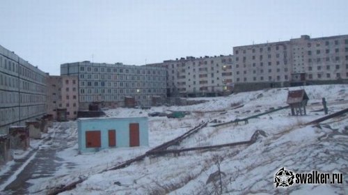 Умирающий военный город Гремиха, Мурманская область Умирающий военный город Гремиха, Мурманская область