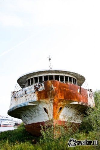 Кладбище кораблей речного флота, Нижний Новгород