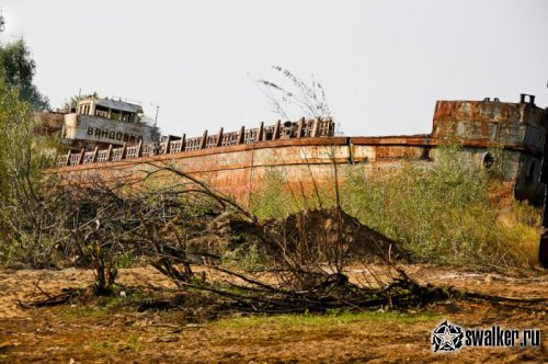 Кладбище кораблей речного флота, Нижний Новгород