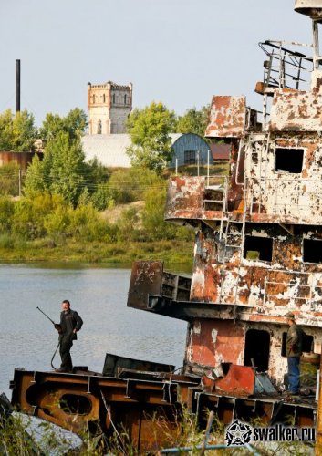 Кладбище кораблей речного флота, Нижний Новгород