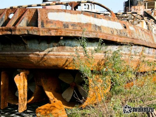 Кладбище кораблей речного флота, Нижний Новгород