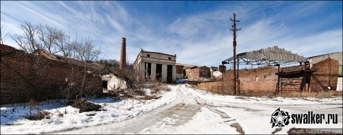 Заброшенный сахарный завод, Воронежская область