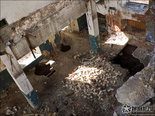 Заброшенный сахарный завод, Воронежская область