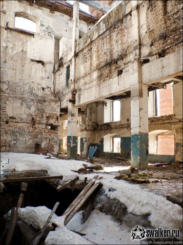 Заброшенный сахарный завод, Воронежская область