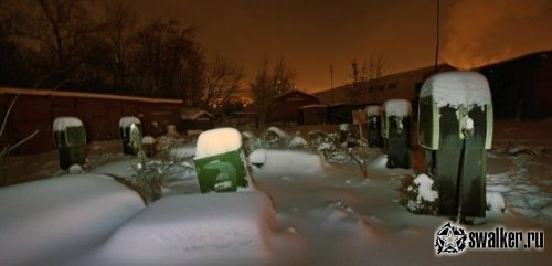 Подборка 4х оставленных государственных бензоколонок, Московская область