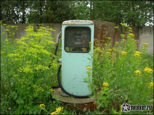 Подборка 4х оставленных государственных бензоколонок, Московская область