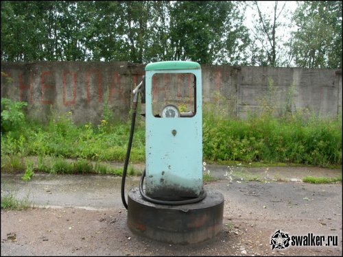 Подборка 4х оставленных государственных бензоколонок, Московская область