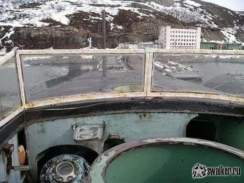 Заброшенная ядерная подлодка Акула