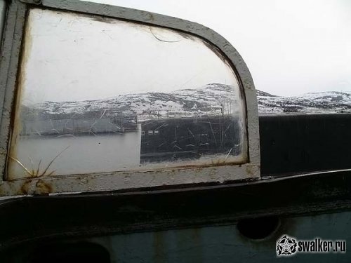 Заброшенная ядерная подлодка Акула