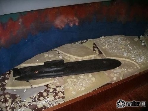 Заброшенная ядерная подлодка Акула