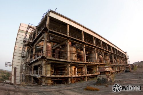 Заброшенный завод фосфатных удобрений, Московская область