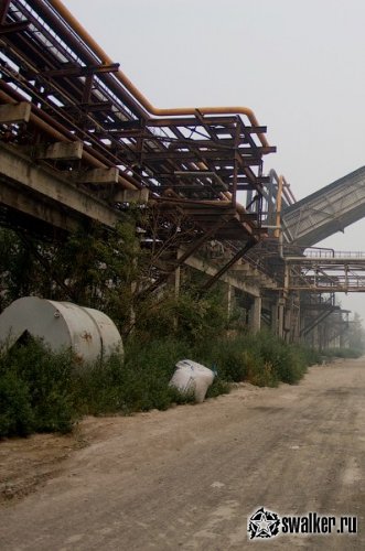 Заброшенный завод фосфатных удобрений, Московская область