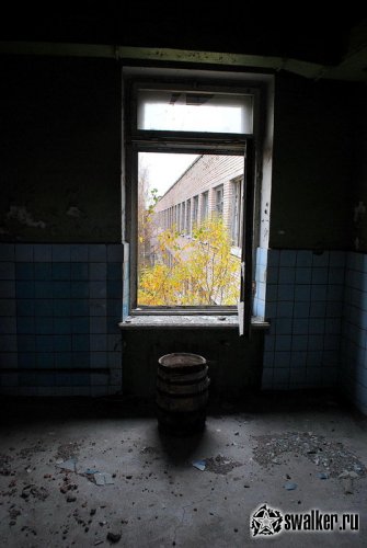 Заброшенный корпус части ВМФ