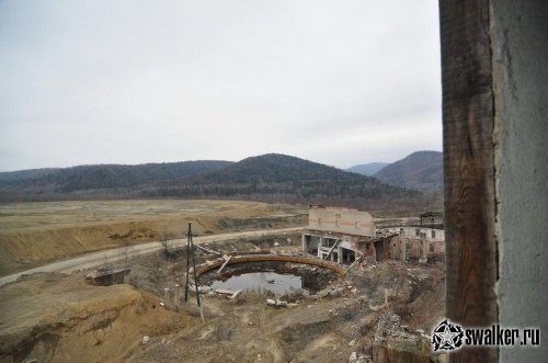 Заброшенная обогатительная фабрика, Приморье