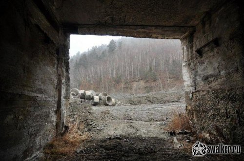 Заброшенная обогатительная фабрика, Приморье