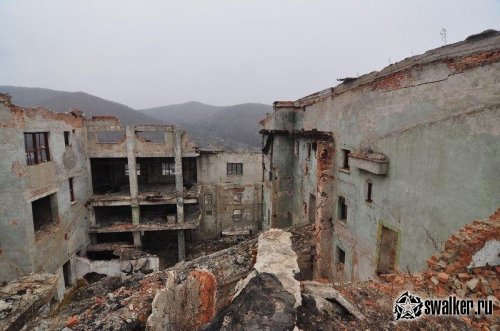 Заброшенная обогатительная фабрика, Приморье