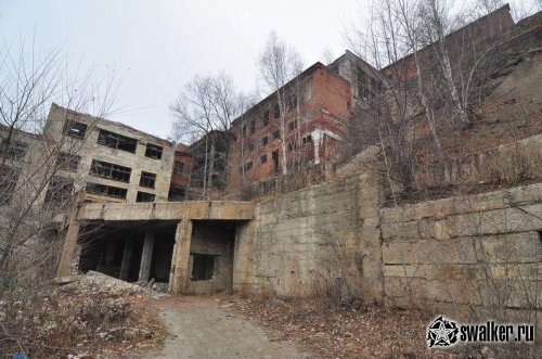 Заброшенная обогатительная фабрика, Приморье