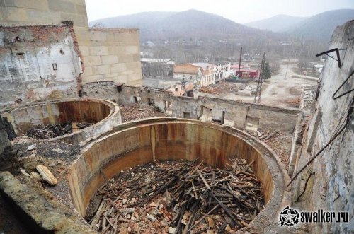 Заброшенная обогатительная фабрика, Приморье