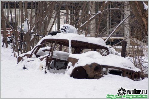 Заброшенный отдел ГИБДД, Москва