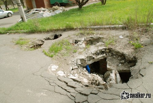 Заброшенная военная часть, Украина