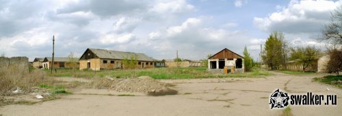 Заброшенная военная часть, Украина
