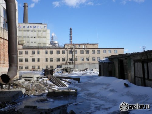 Заброшенные цеха медеплавильного комбината, Челябинская область