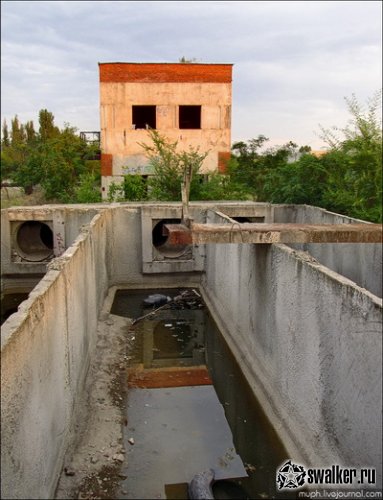 Заброшенные очистные сооружения, Волгоград