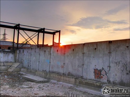 Заброшенные очистные сооружения, Волгоград