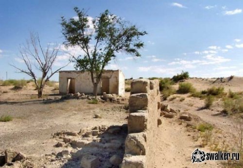 Кладбище кораблей на берегу Аральского моря, Муйнак, Узбекистан