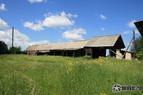 Заброшенный колхоз, Пермская область
