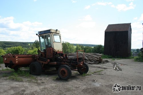 Заброшенный колхоз, Пермская область
