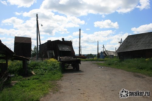 Заброшенный колхоз, Пермская область