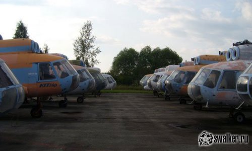 Заброшенный аэродром, Тюменская область