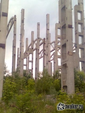 Заброшенный кирпичный завод, Россия