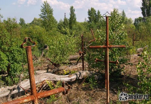 Кладбища Чернобыльской зоны отчуждения Кладбища Чернобыльской зоны отчуждения
