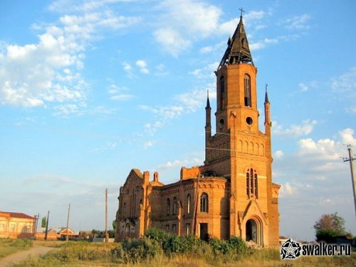 Заброшенная кирха, Саратовская область Заброшенная кирха, Саратовская область