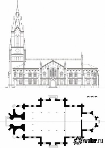 Заброшенная кирха, Саратовская область Заброшенная кирха, Саратовская область
