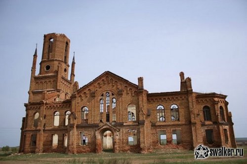 Заброшенная кирха, Саратовская область Заброшенная кирха, Саратовская область