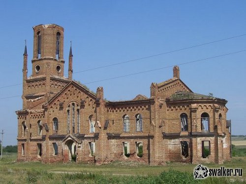 Заброшенная кирха, Саратовская область Заброшенная кирха, Саратовская область