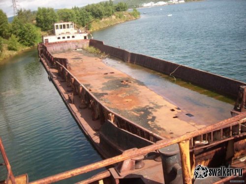 Заброшенные корабли, озеро Байкал