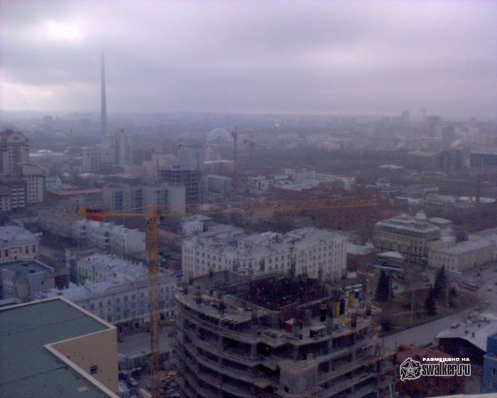 Вид с Антея. Екатеринбург