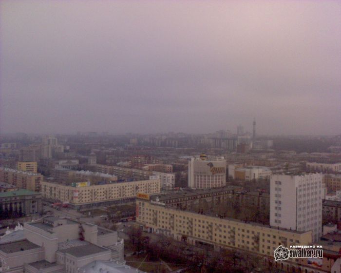 Вид с Антея. Екатеринбург