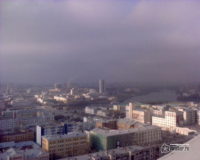 Вид с Антея. Екатеринбург