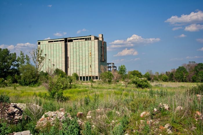 Заброшенный элеватор, Воронежская область Заброшенный элеватор, Воронежская область