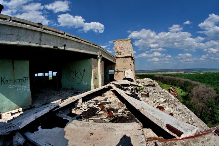 Заброшенный элеватор, Воронежская область Заброшенный элеватор, Воронежская область