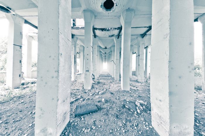 Заброшенный элеватор, Воронежская область Заброшенный элеватор, Воронежская область