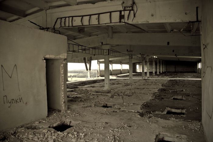 Заброшенный элеватор, Воронежская область Заброшенный элеватор, Воронежская область