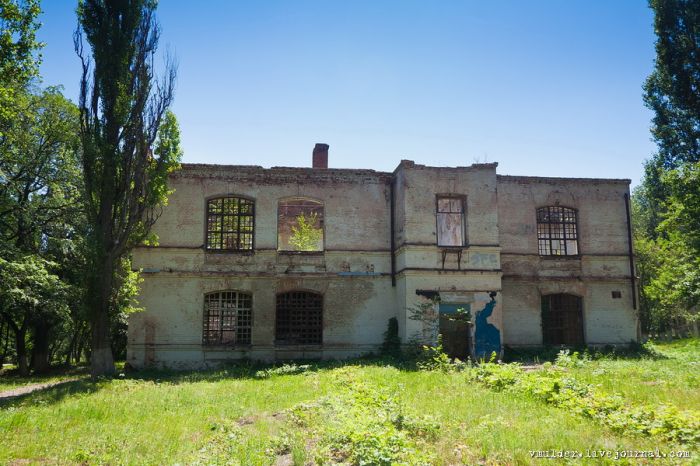 Заброшенный корпус психбольницы в Орловке